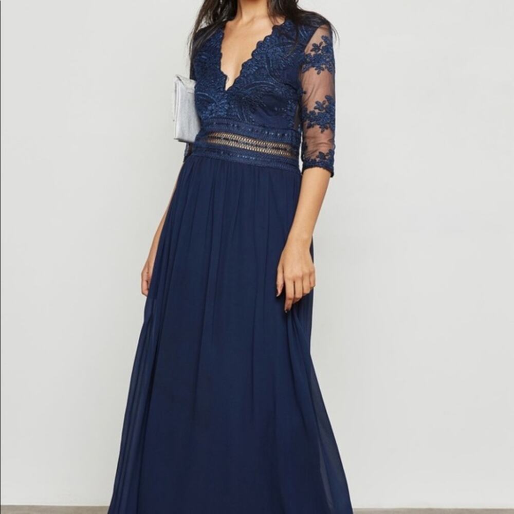 Soieblu lace gown dress